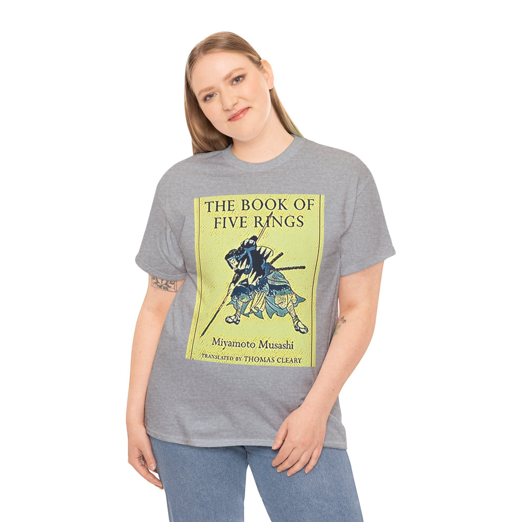 The Book Of Five Rings Graphic Print Short Sleeve Unisex Heavy Cotton Tee Shirt