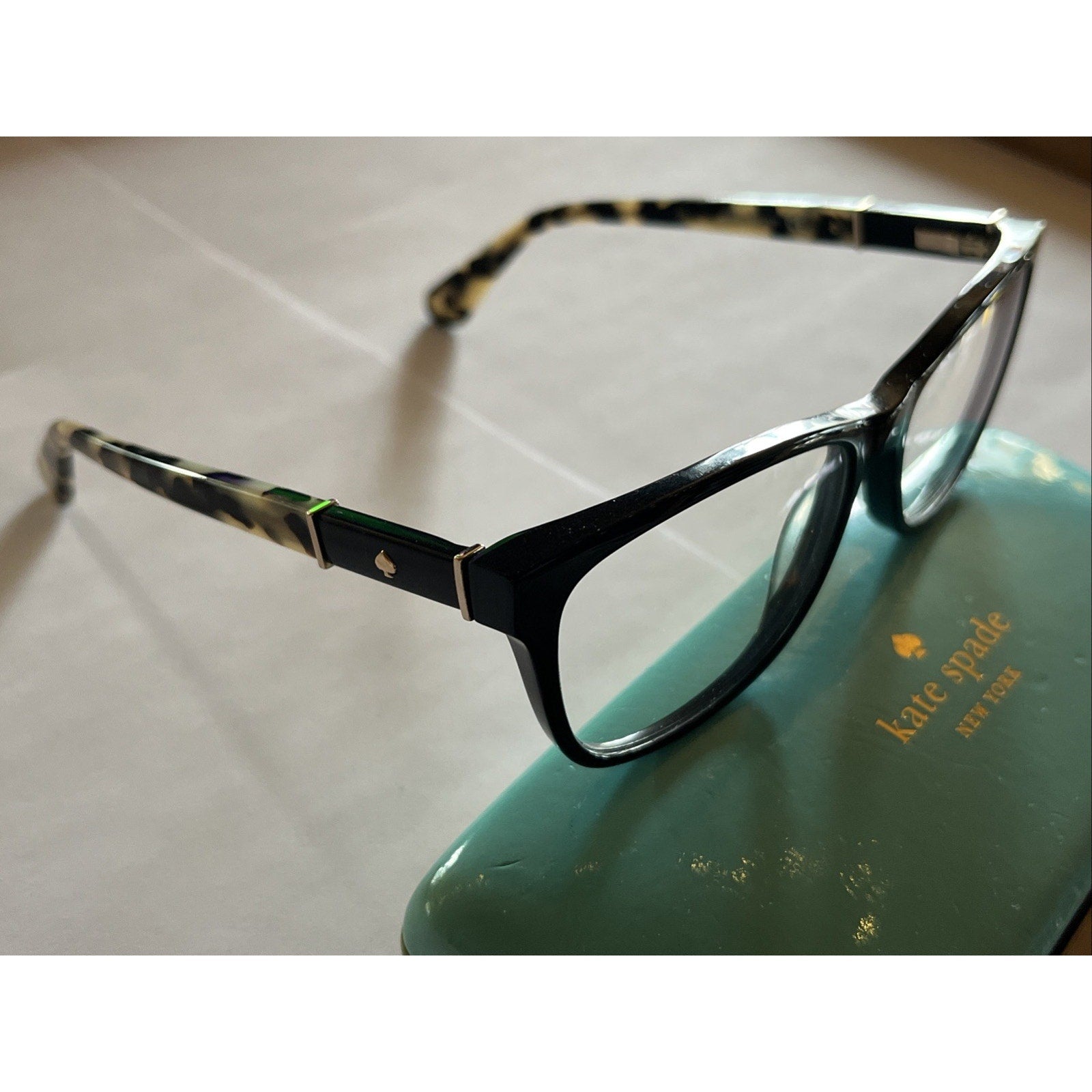 Kate Spade Women's Eyeglasses Frame MYRNA 807 sz 53-15-140 Black Tortoise Speck