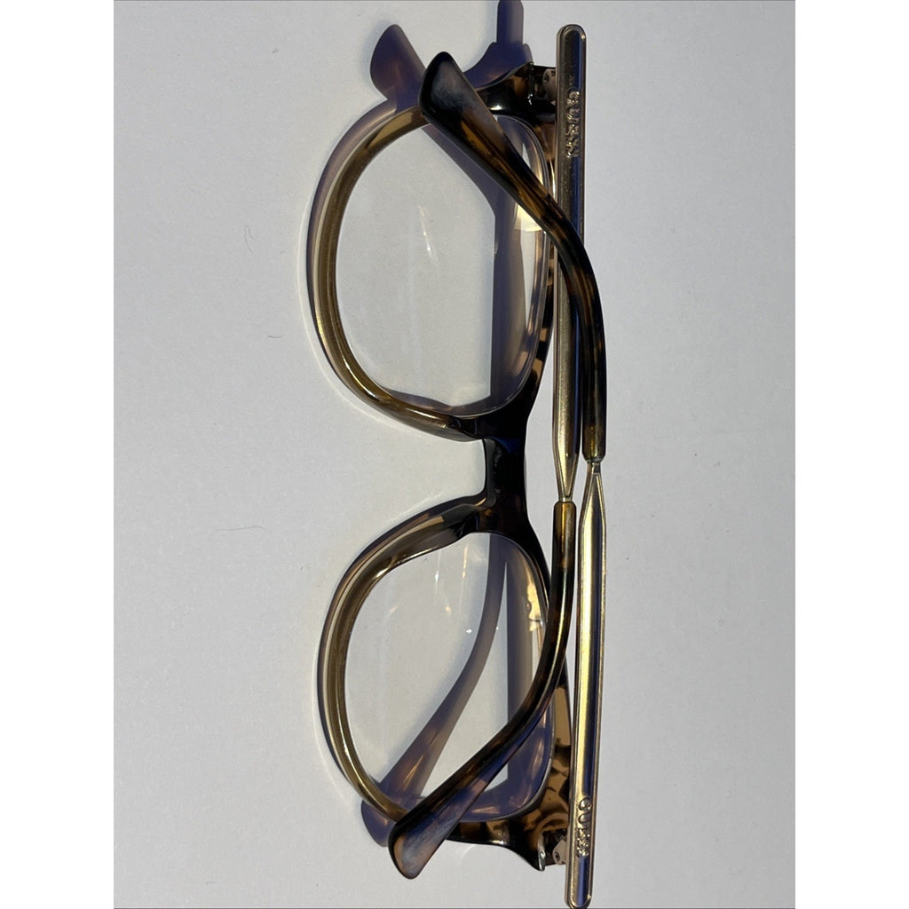 GUESS GU2461 Shiny Brown BRN Optical Eyeglasses Metal Frames 50-19-135 Unisex