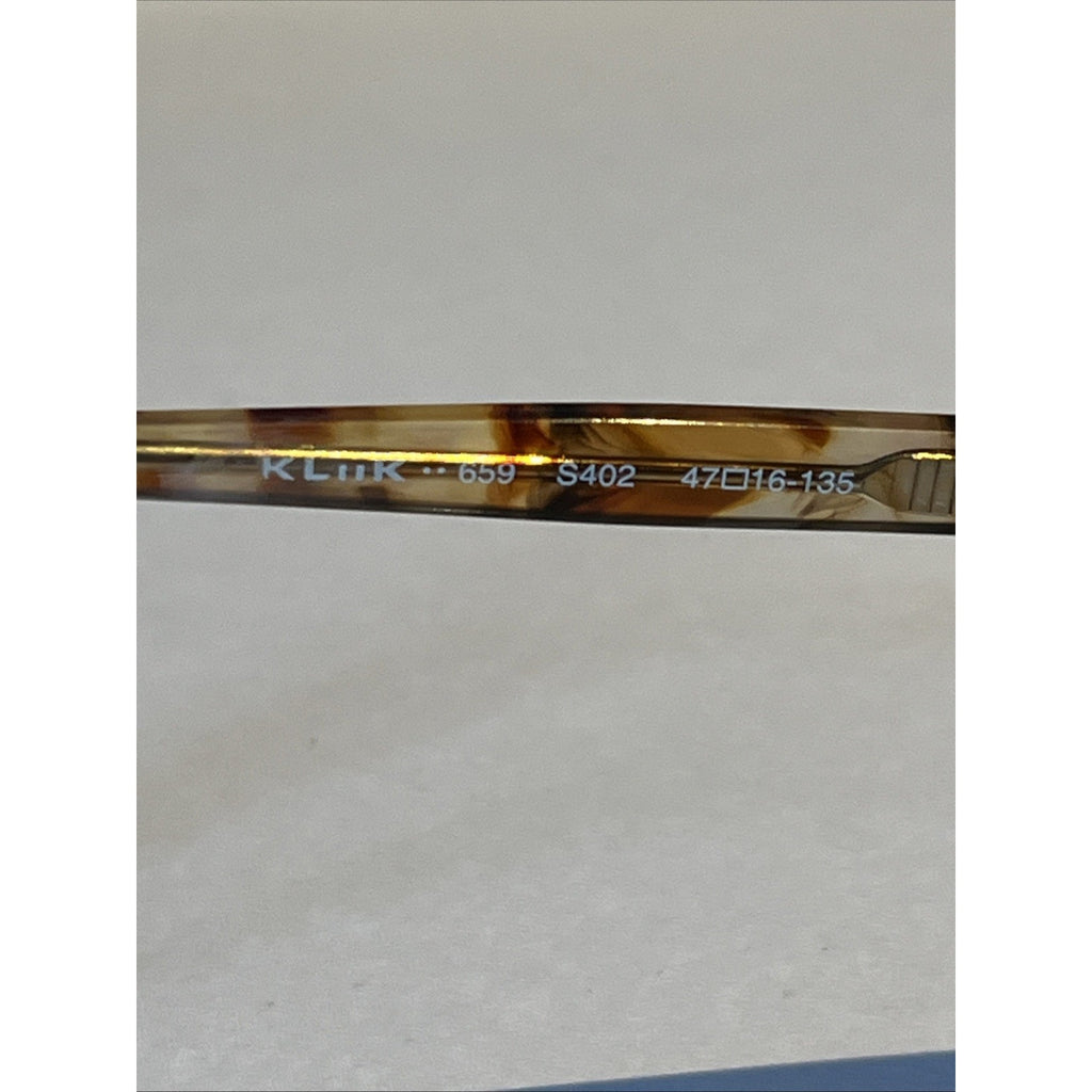 KLiiK Eyewear Eyeglasses 659 47-16-135 Brown Tortoise Denmark Frames Only