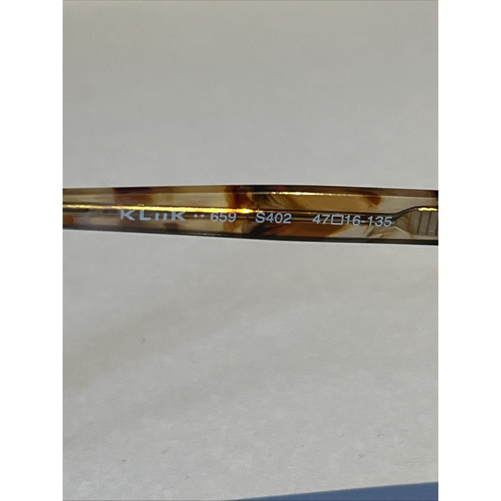 KLiiK Eyewear Eyeglasses 659 47-16-135 Brown Tortoise Denmark Frames Only