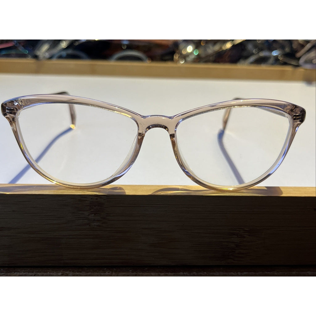 Warby Parker Louise M 668 Eyeglasses Womens Pink Full Rim 52-15-140 Frames Only