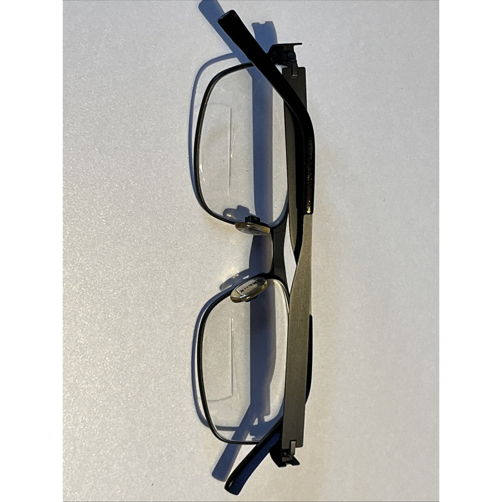 KLIIK DENMARK 561 432 BLACK Gray AUTHENTIC EYEGLASSES 51-15 Metal Frames Only