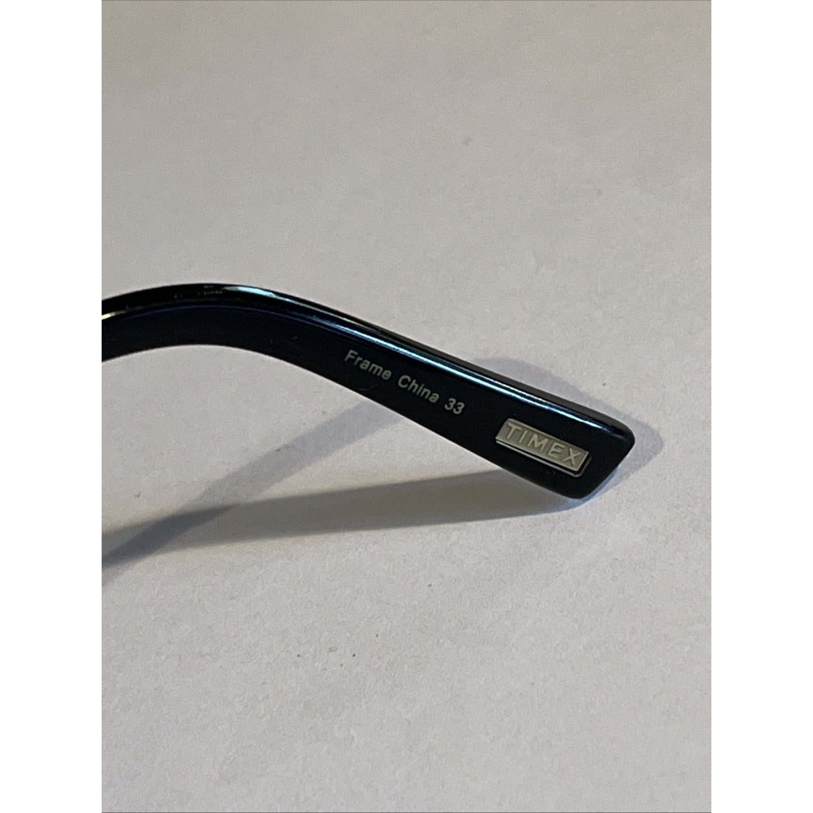 TIMEX EYEWEAR L056 Silver BLACK 56-17-145 FLEX HINGE EYEGLASSES TD82