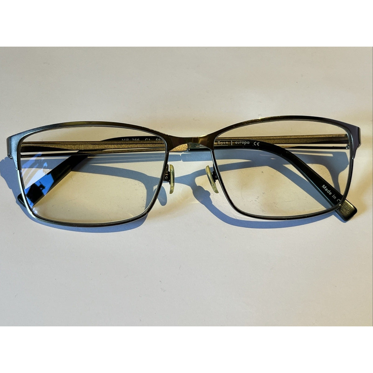 Michael Ryen Eyewear EYEGLASSES MR-266 C2 BLACK 59-17-140 Metal Frames Only