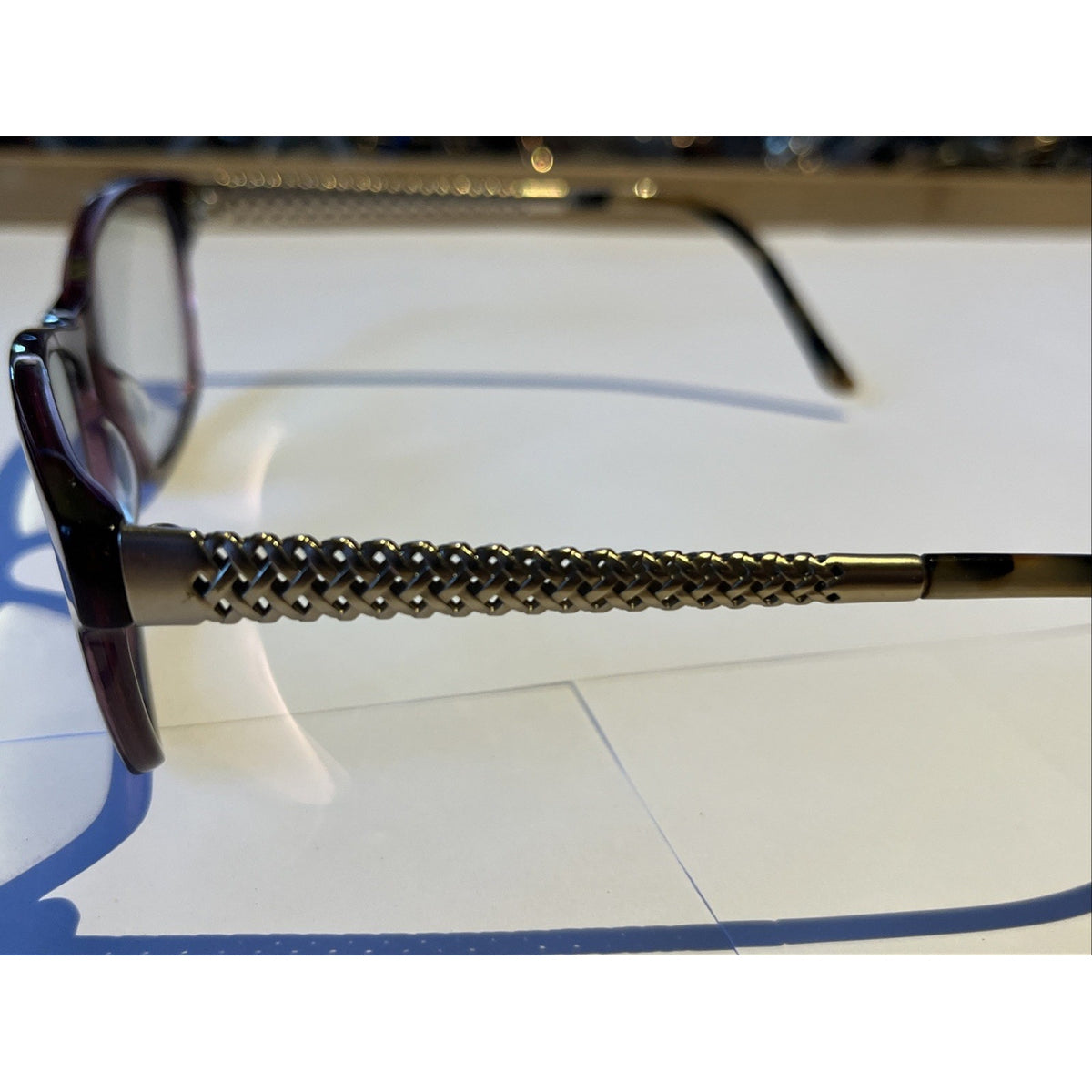 PRODESIGN DENMARK 5637 c.3735 Plum EYEGLASSES 53-15-140 B41mm Japan Frames Only
