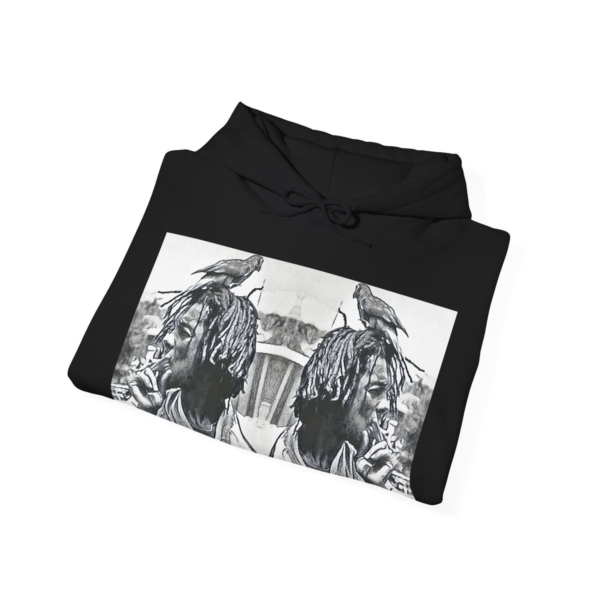 Peter Tosh Graphic Print Long Sleeve Reggae Unisex Heavy Blend Hooded Sweatshirt