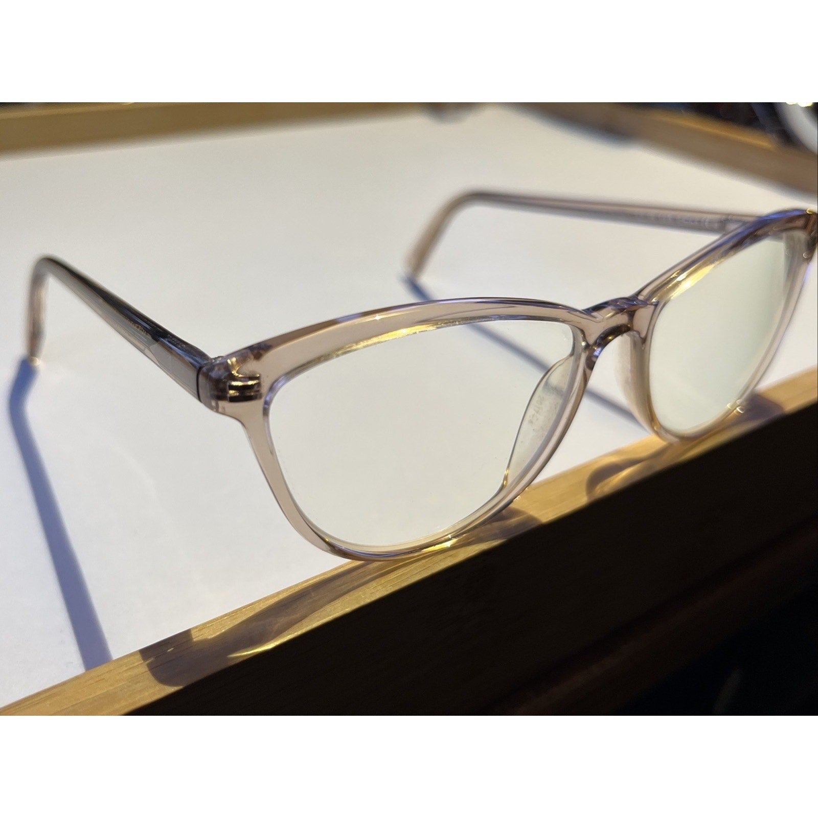 Warby Parker Louise M 668 Eyeglasses Womens Pink Full Rim 52-15-140 Frames Only