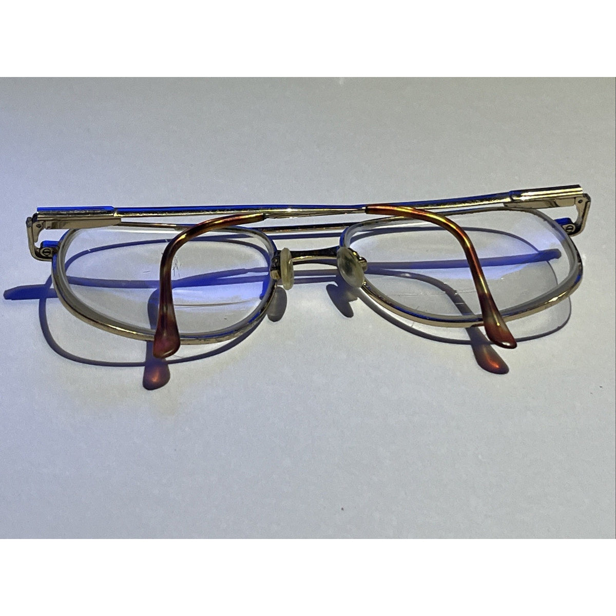 Executive Gold Eyewear Vintage 56-20-145 Aviator Metal RARE Frames Only