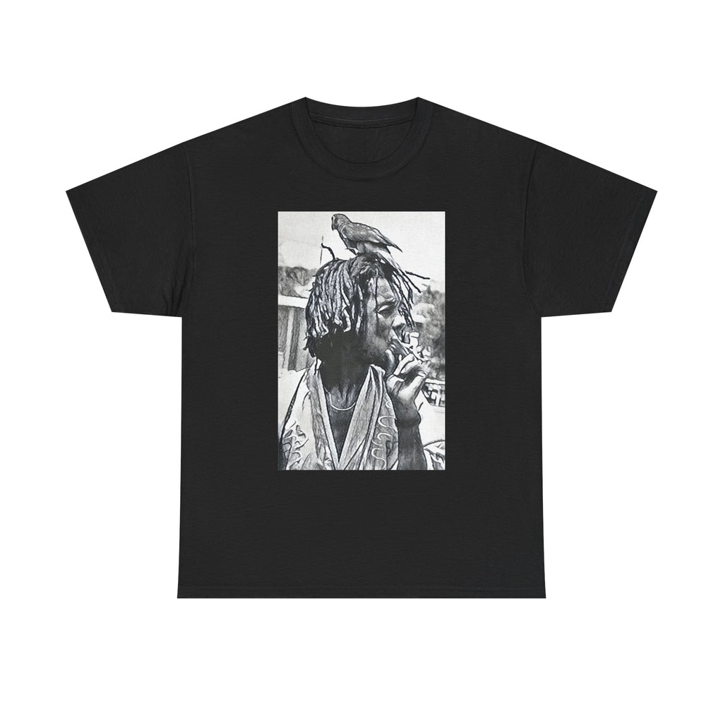 Peter Tosh Graphic Print Short Sleeve Crew Unisex Heavy Cotton Reggae Tee Shirt