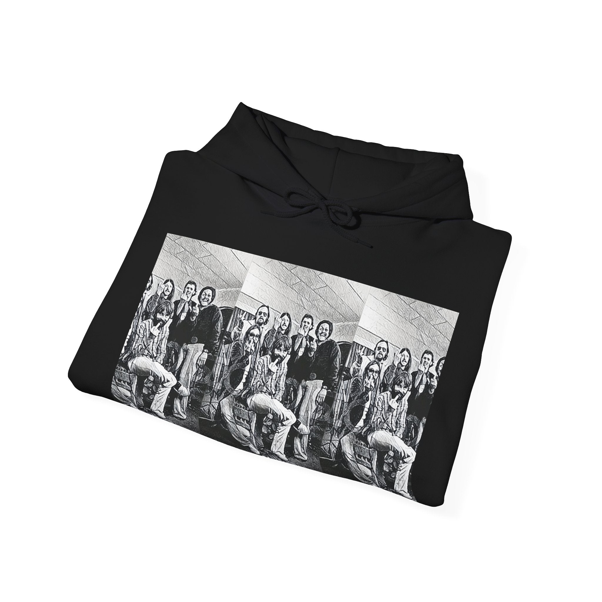 Doobie Brothers Graphic Print Long Sleeve Unisex Heavy Blend™ Hooded Sweatshirt