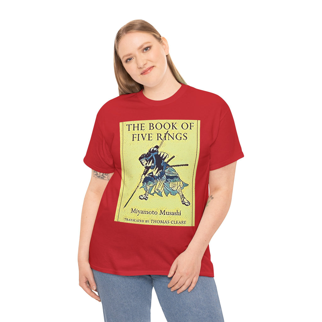 The Book Of Five Rings Graphic Print Short Sleeve Unisex Heavy Cotton Tee Shirt
