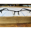 CHESTERFIELD CH 45XL 0JVW BLACK GUNMETAL AUTHENTIC EYEGLASSES 56-18-145 Half Rim