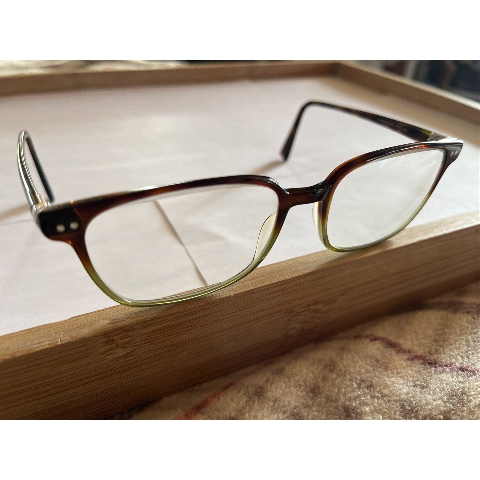 Seraphin Hawkins 8059 Eyeglasses Tortoise Brown Square Frames 51-17-145 21543
