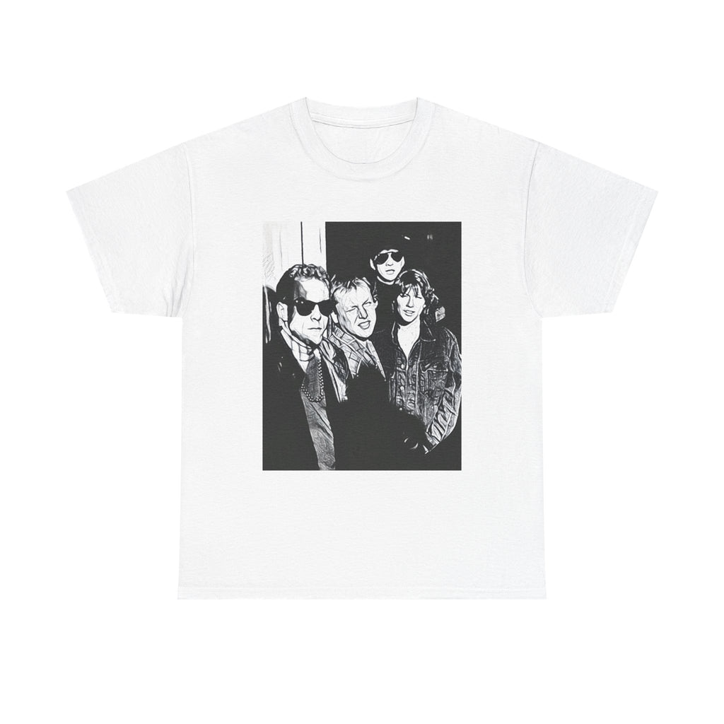 The Pixies Graphic Print Short Sleeve Crew Neck Unisex Heavy Cotton Tee Shirt