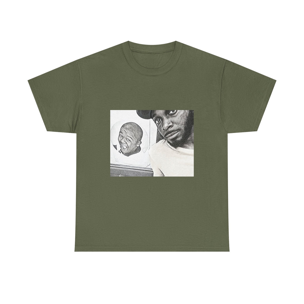 JPEGMafia Corey In The House Graphic Print Short Sleeve Unisex Heavy Cotton Tee