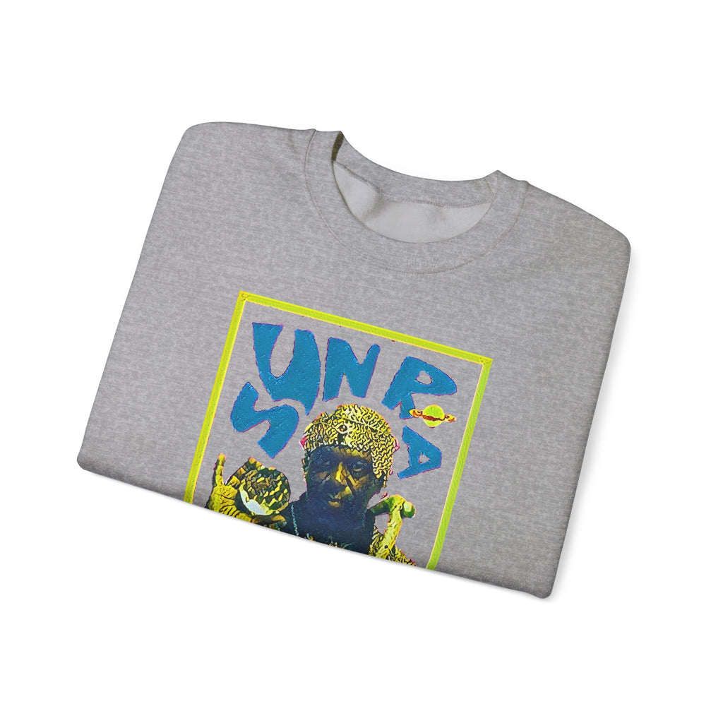 Sun Ra Space Is The Place Graphic Print Unisex Heavy Blend™ Crewneck Sweatshirt