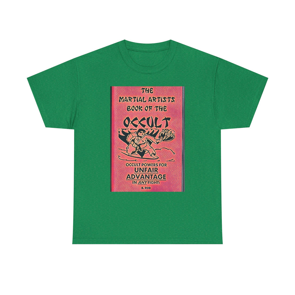 The Martial Artists Book Of The Occult Graphic Print SS Unisex Heavy Cotton Tee