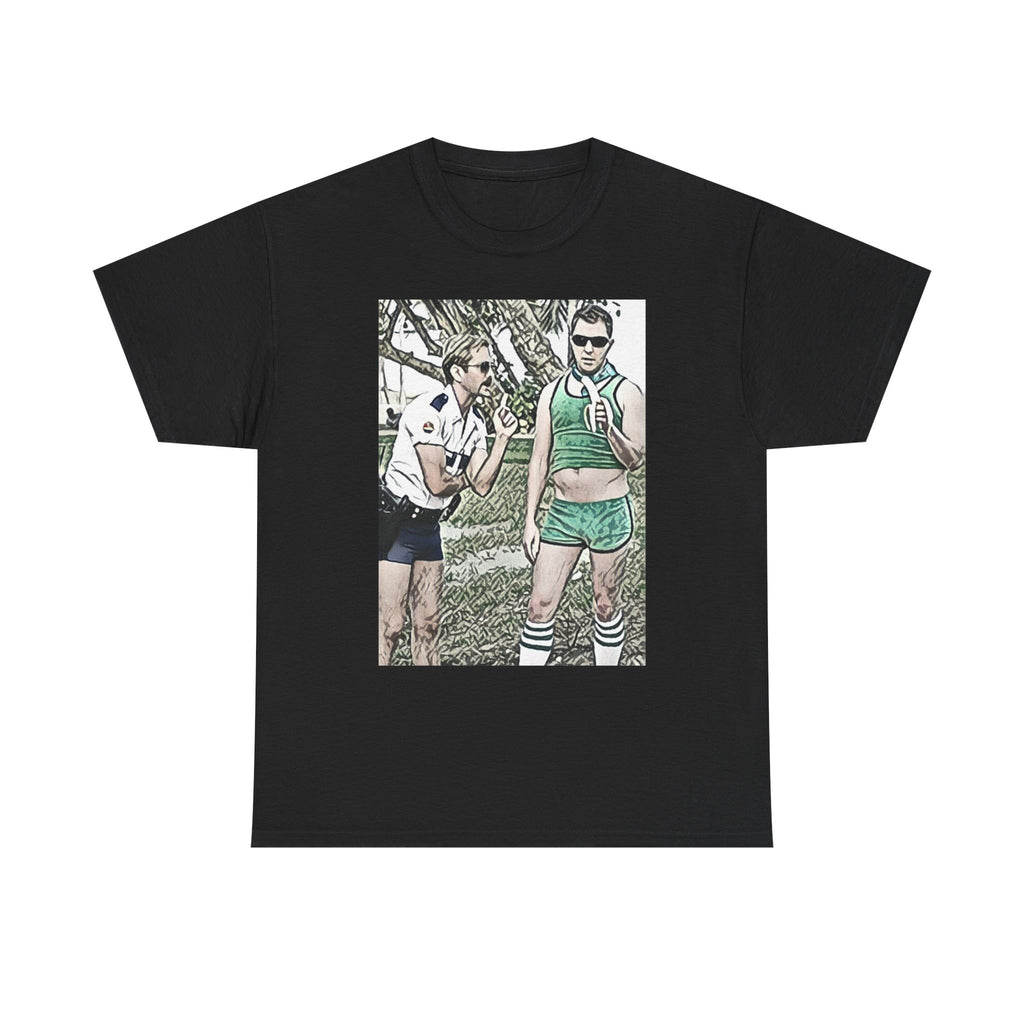 Reno 911 Graphic Print Short Sleeve Crew Neck Unisex Heavy Cotton Art Tee Shirt