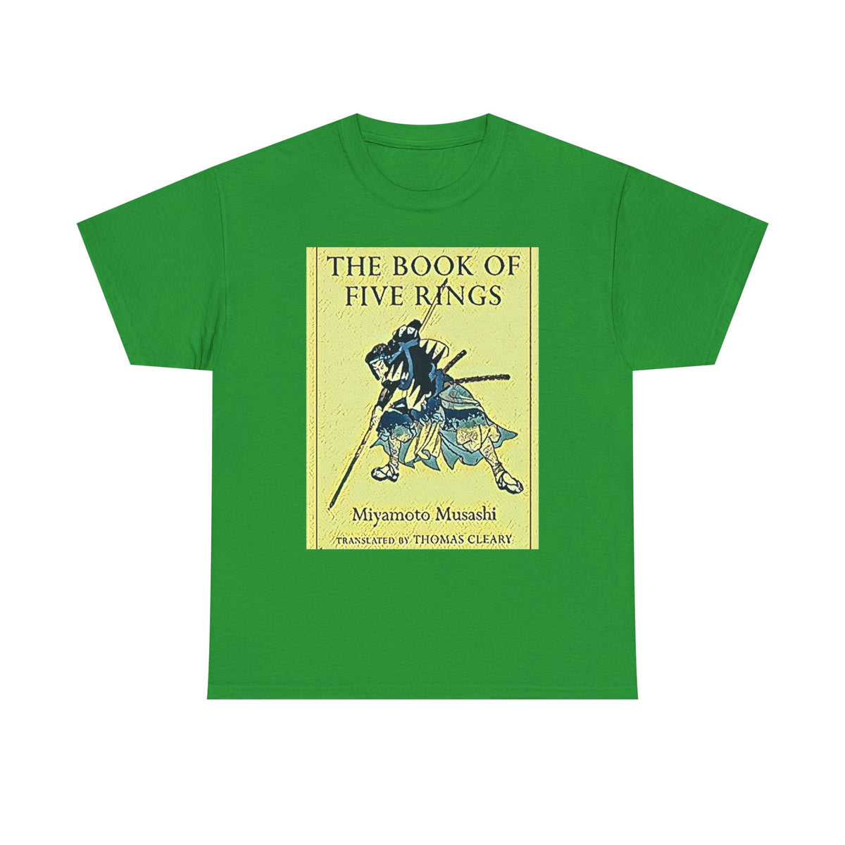 The Book Of Five Rings Graphic Print Short Sleeve Unisex Heavy Cotton Tee Shirt