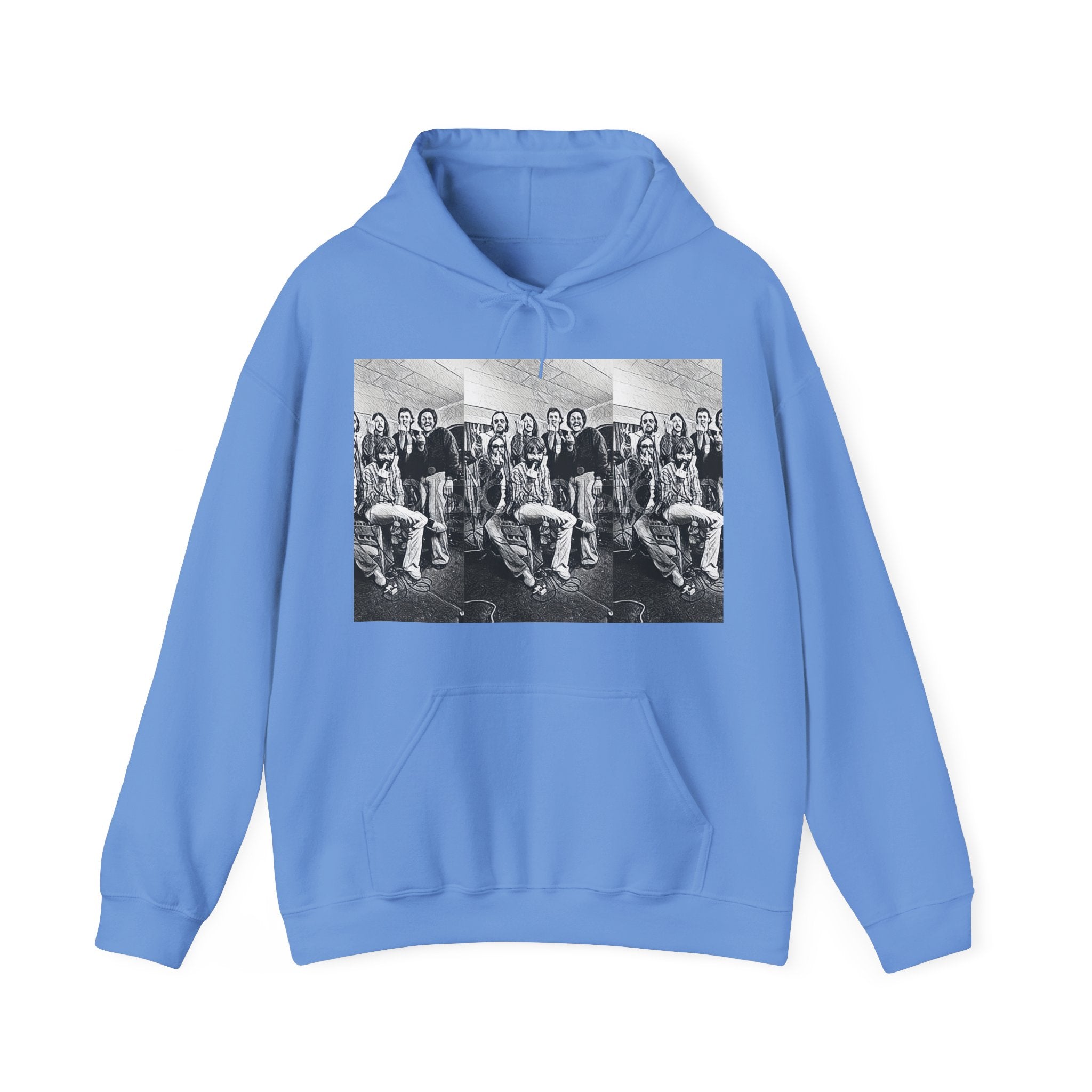 Doobie Brothers Graphic Print Long Sleeve Unisex Heavy Blend™ Hooded Sweatshirt