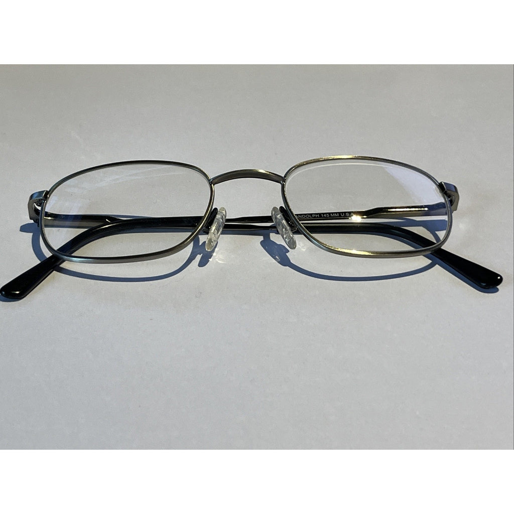 Randolph Engineering USA RE 350 Eyeglasses 50-21-145 Silver Italy Frames Only