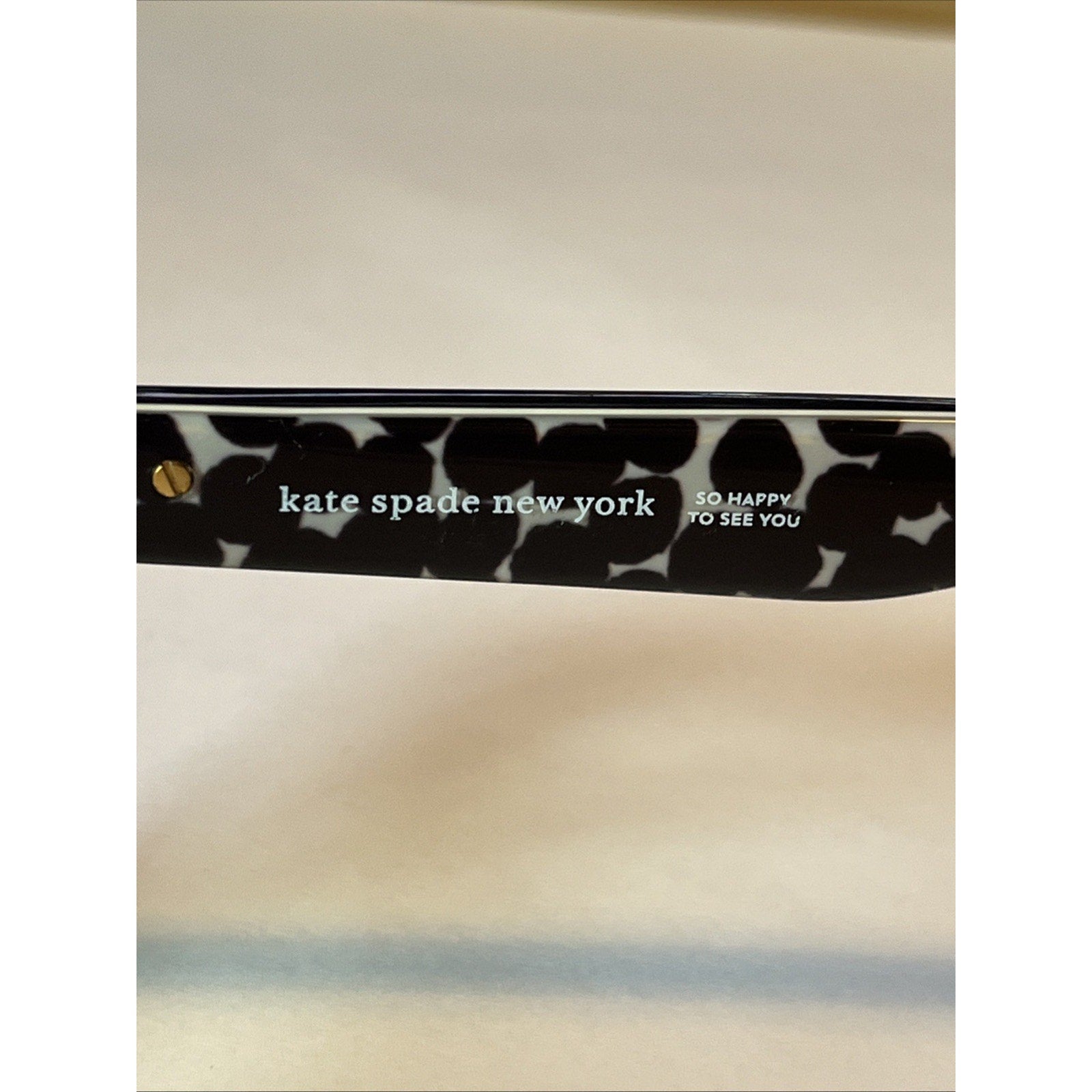 kate spade new york Josef S30 Women’s Black Rectangular Full Rim 52-15-135