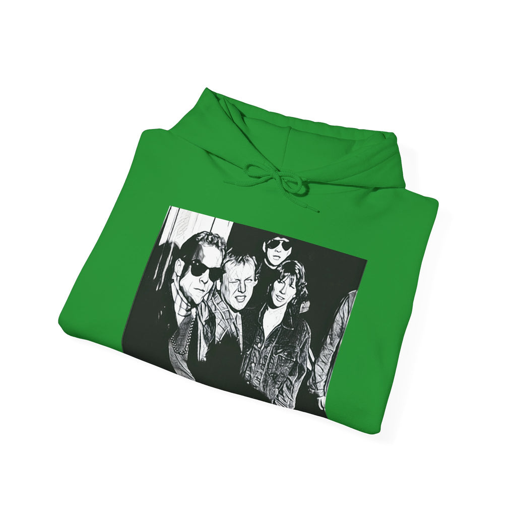 The Pixies Graphic Print Long Sleeve Unisex Heavy Blend™ Hooded Art Sweatshirt