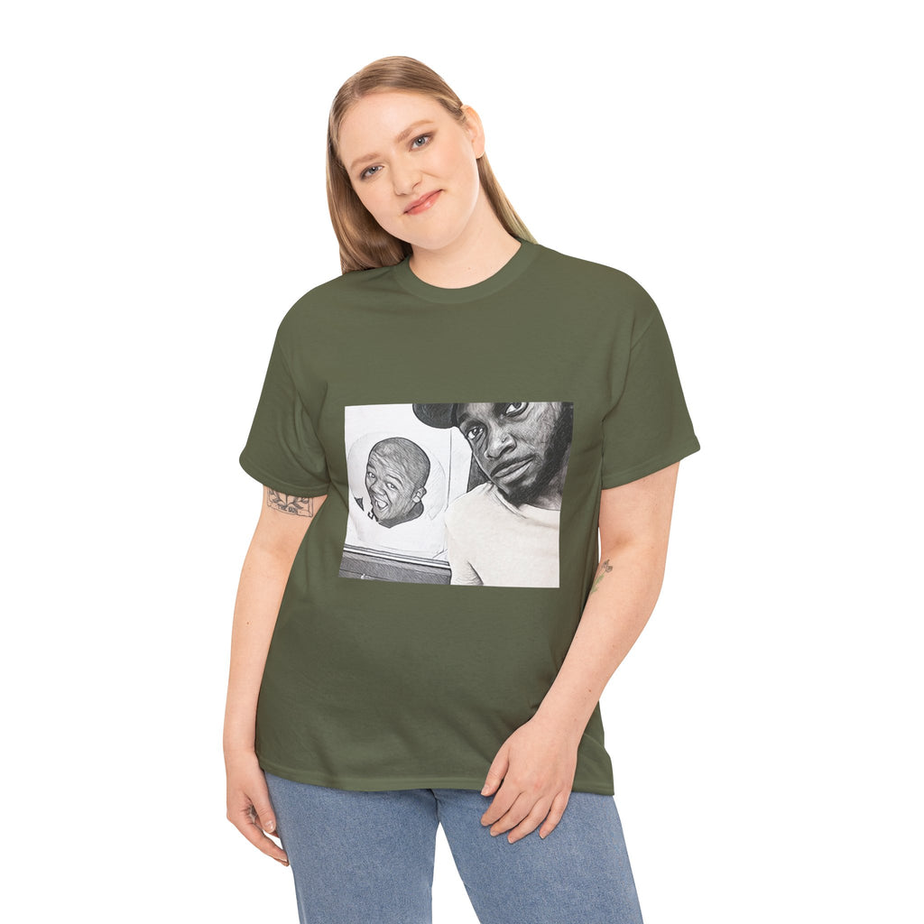 JPEGMafia Corey In The House Graphic Print Short Sleeve Unisex Heavy Cotton Tee