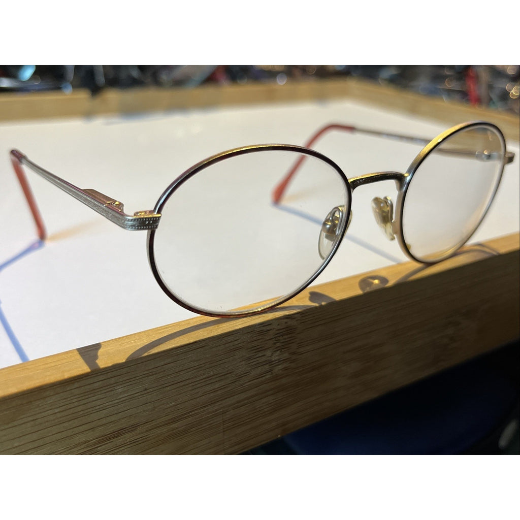 MARCHON Eyewear EYEGLASSES Disney 48-18-130 PINK Paisley Metal Frames Only