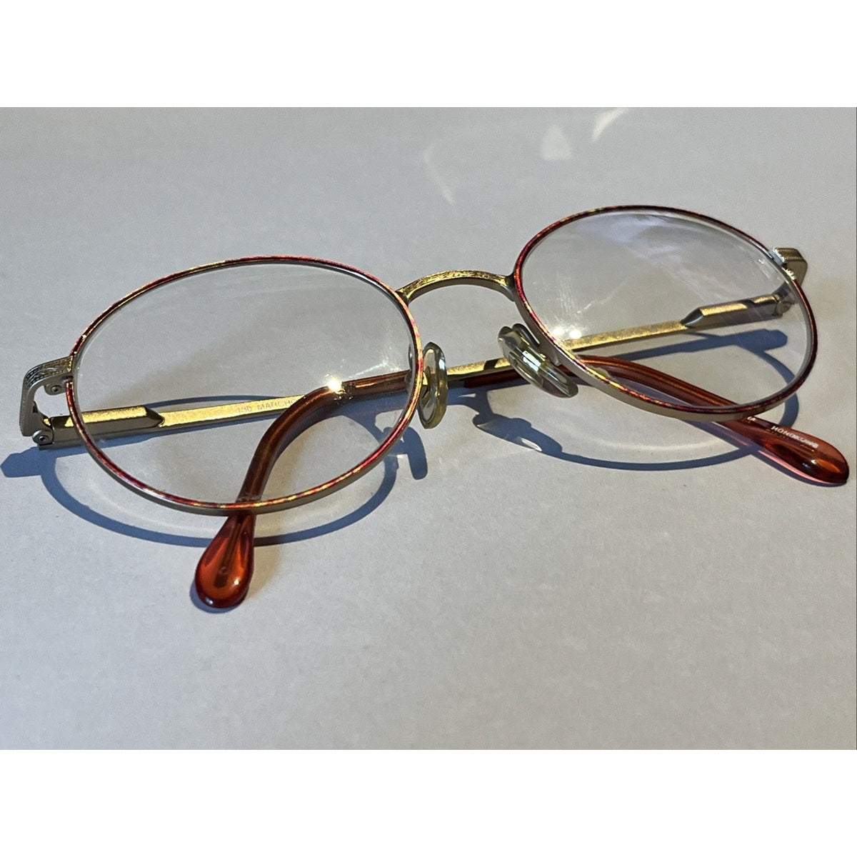 MARCHON Eyewear EYEGLASSES Disney 48-18-130 PINK Paisley Metal Frames Only