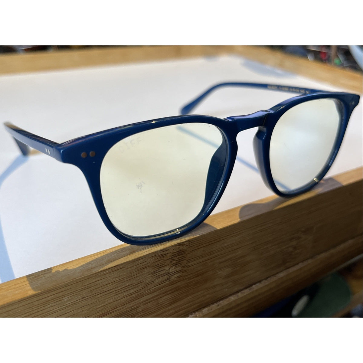 Diff Eyewear Eyeglasses Maxwell MB-BB188 with Blue Light Lens 49-19-145