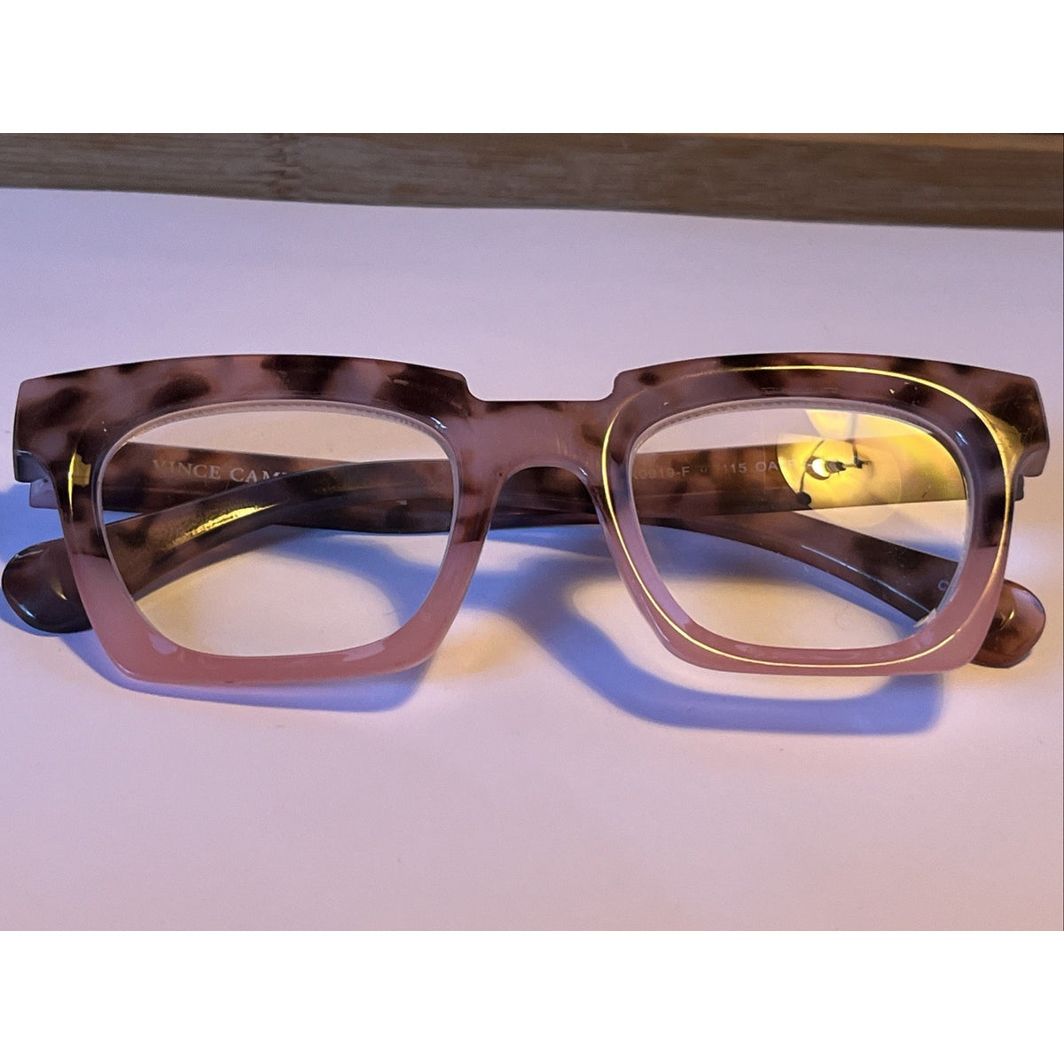 Vince Camuto Eyewear Pink Tortoise VCx0919-F OATRS Cheater Readers Womens +2.00