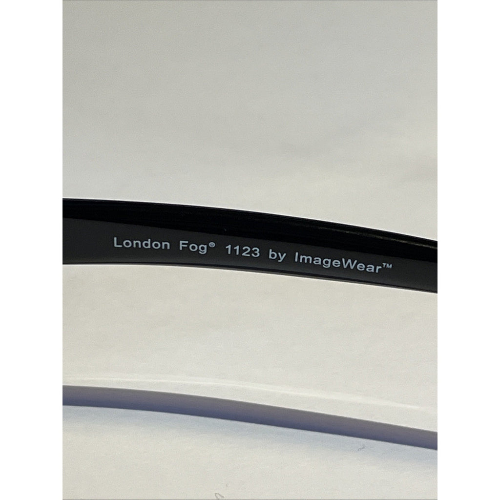 London Fog Eyewear 1123 Image Wear 55-13-140 Grey Plaid eyeglass frames Only