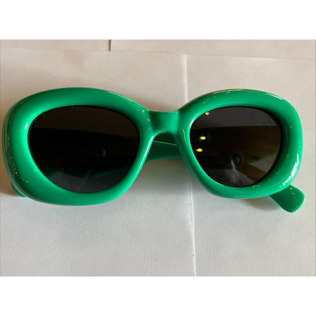 VANLINKER VL 9742 Trendy Retro Sunglasses Womens Retro Frame Green 44-30-145