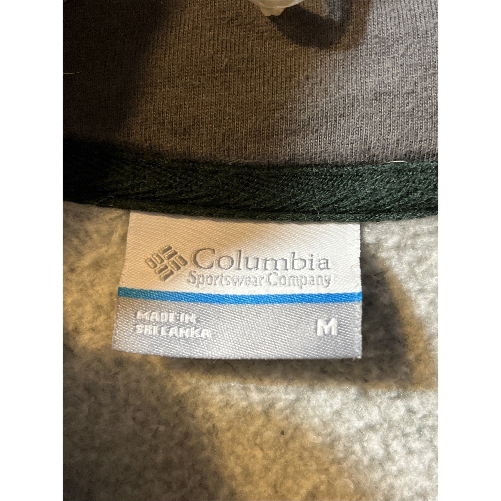 Columbia Hoodie Mens M Green Everyday Adventure Pullover Outdoor Long Sleeve