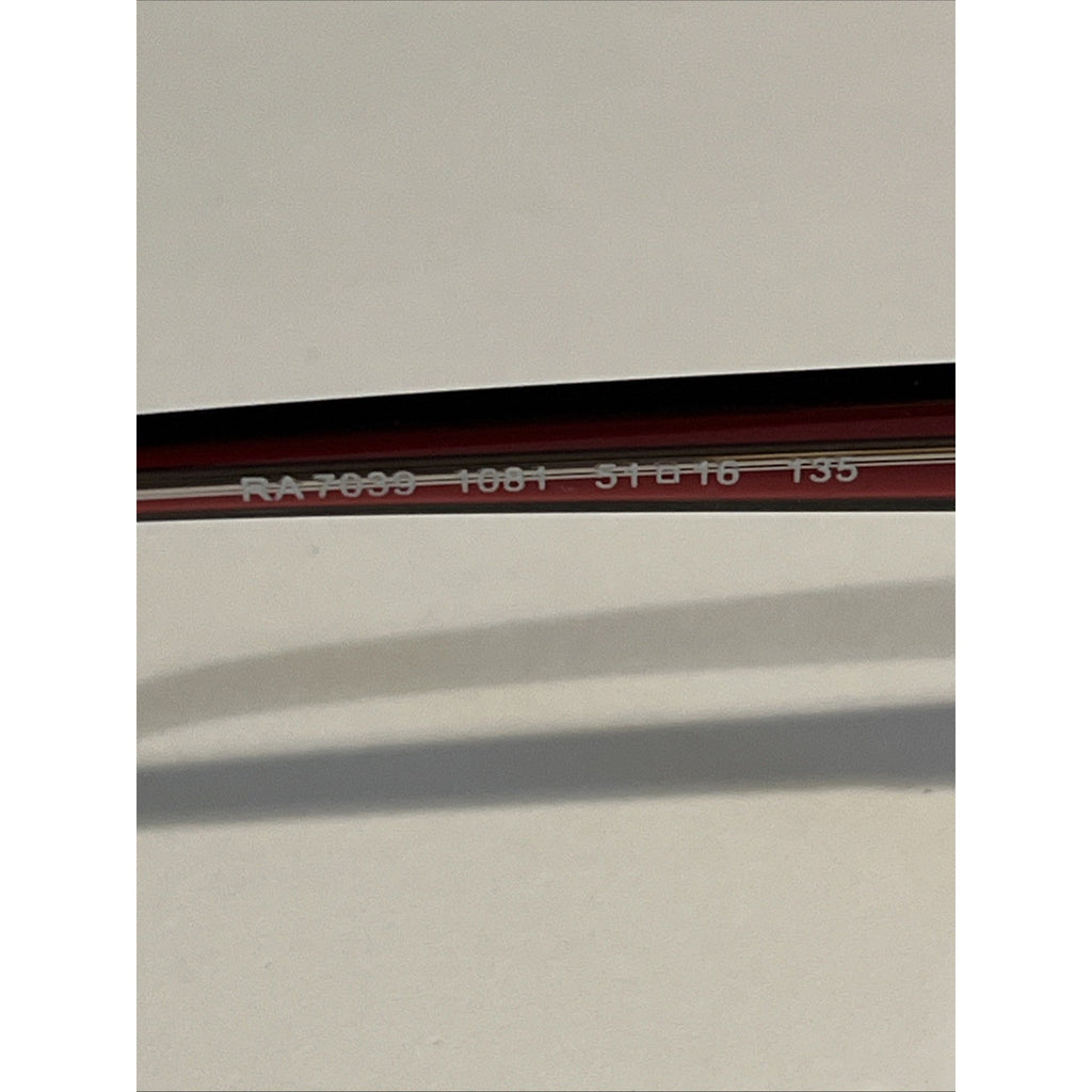 Ralph Lauren Eyeglasses Frames RA 7039 1081 51-16-135 Plastic Red