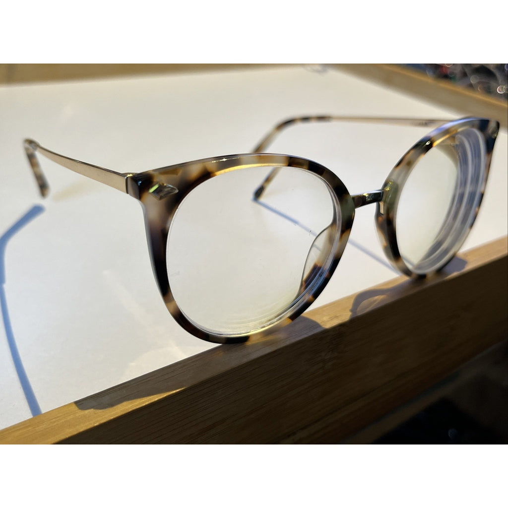 Firmoo Judy 20307 Eyeglasses Optical 52-20-145 Gray Brown Tortoise Frames Only