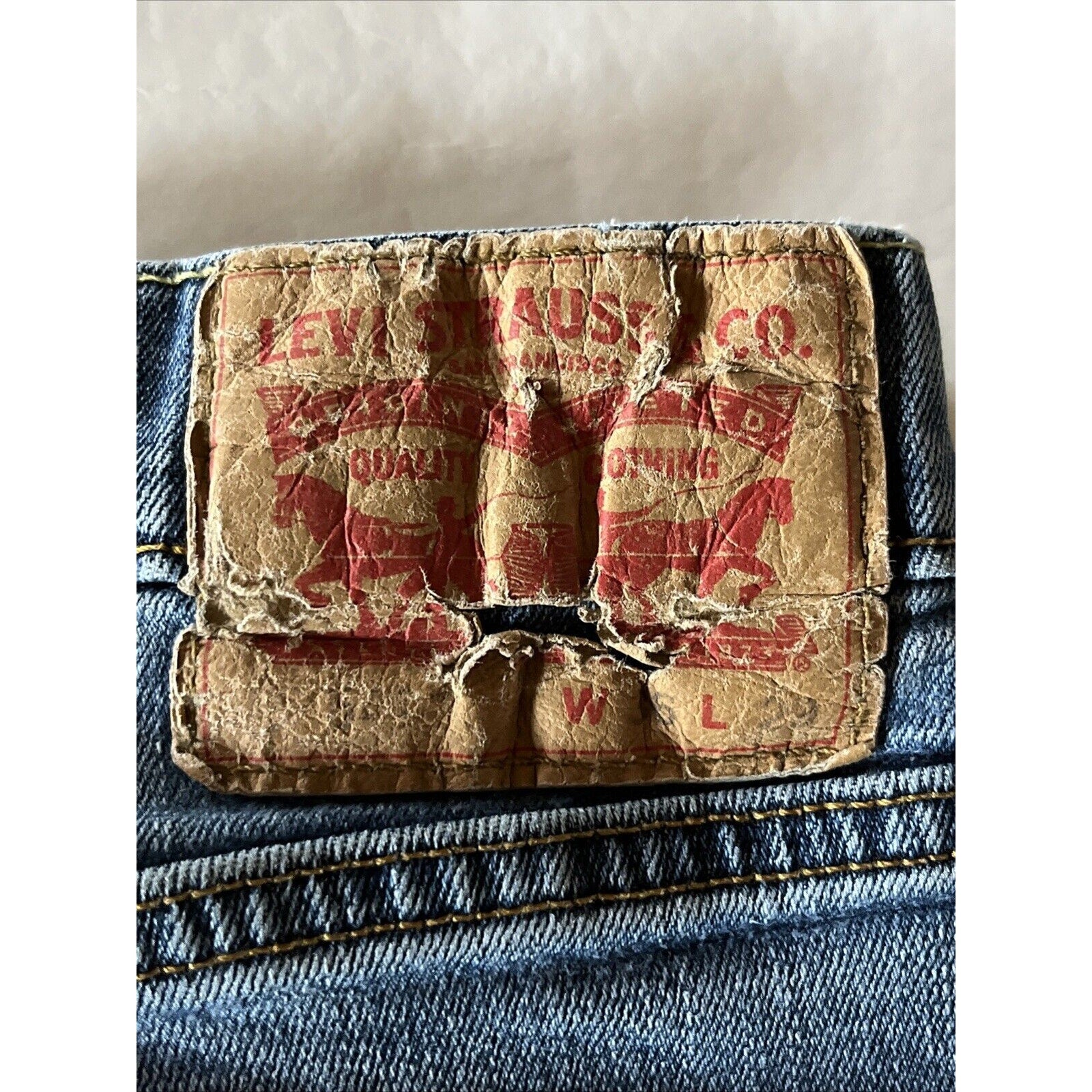 Levi’s 541 Jeans Men's 36x29 Blue Outdoor Medium Wash Cotton Denim Y2K Travel