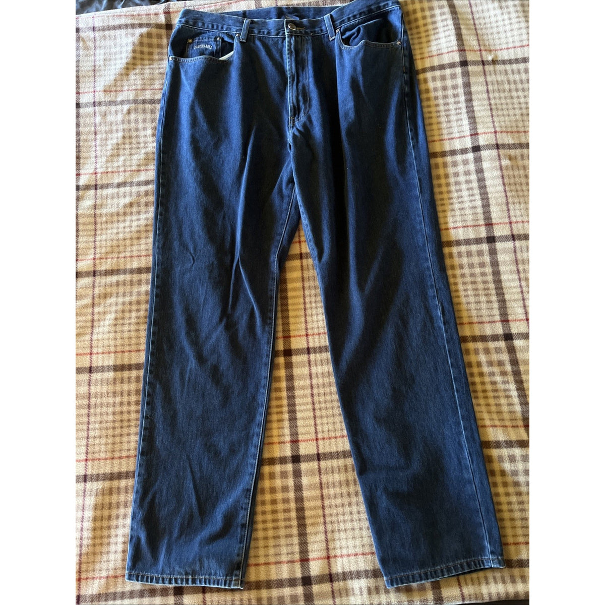 Façonnable Jeans Mens Size 40 R Blue Denim Modele F40 Straight Leg Stretch 40x32