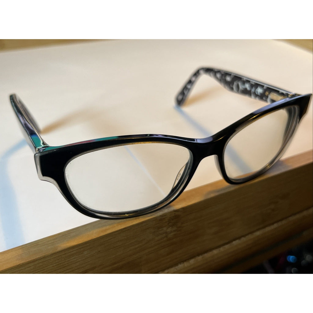 kate spade new york Josef S30 Women’s Black Rectangular Full Rim 52-15-135