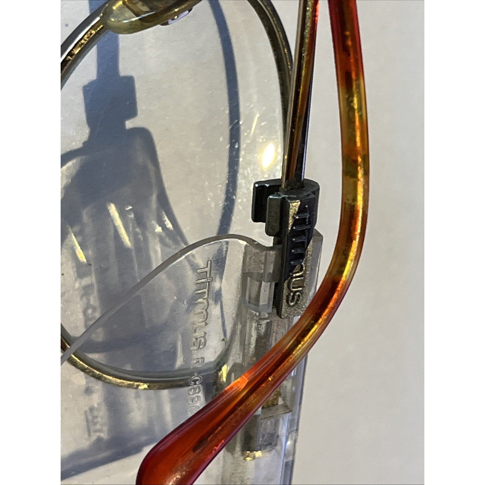 titmus Vintage Eyewear z87 tor cs96 Safety Eyeglasses 52-20 Metal Frames Only