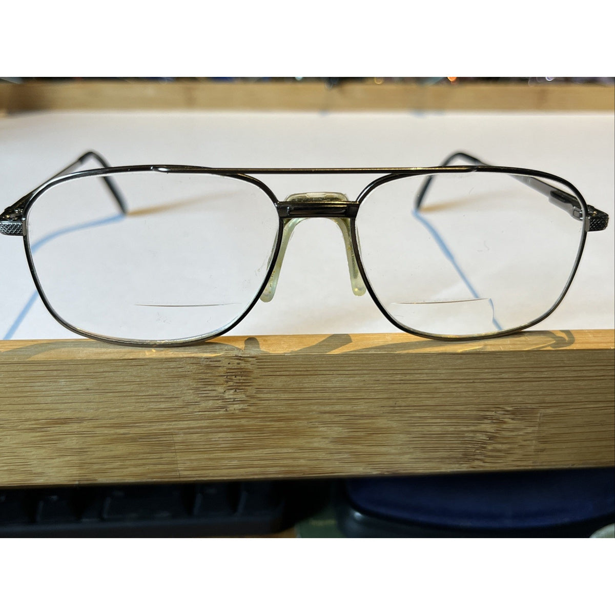 Stetson Eyewear 178 Zyloware 057 Silver Metal Eyeglasses FRAMES ONLY 57-16-140