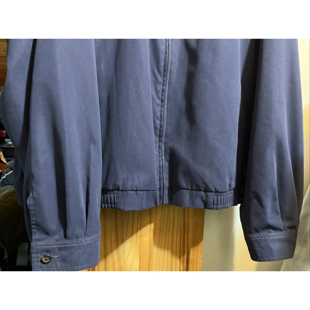 Polo Ralph Lauren Men’s XL Navy Bomber Jacket Harrington Long Sleeve Full Zip