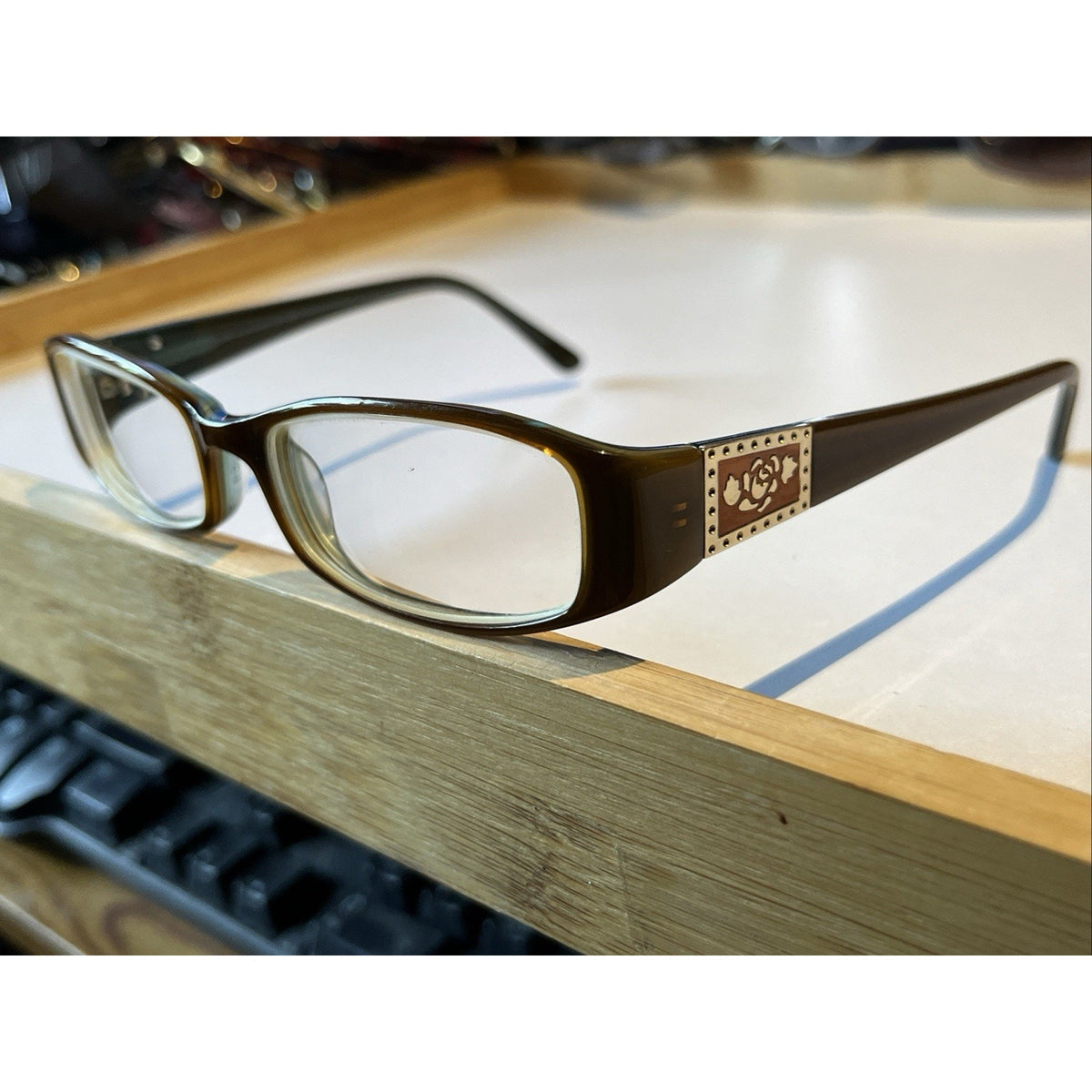 Marchon Eyewear Eyeglasses M839-212 Brown Frames 50-16-130 Full Rim Frames Only
