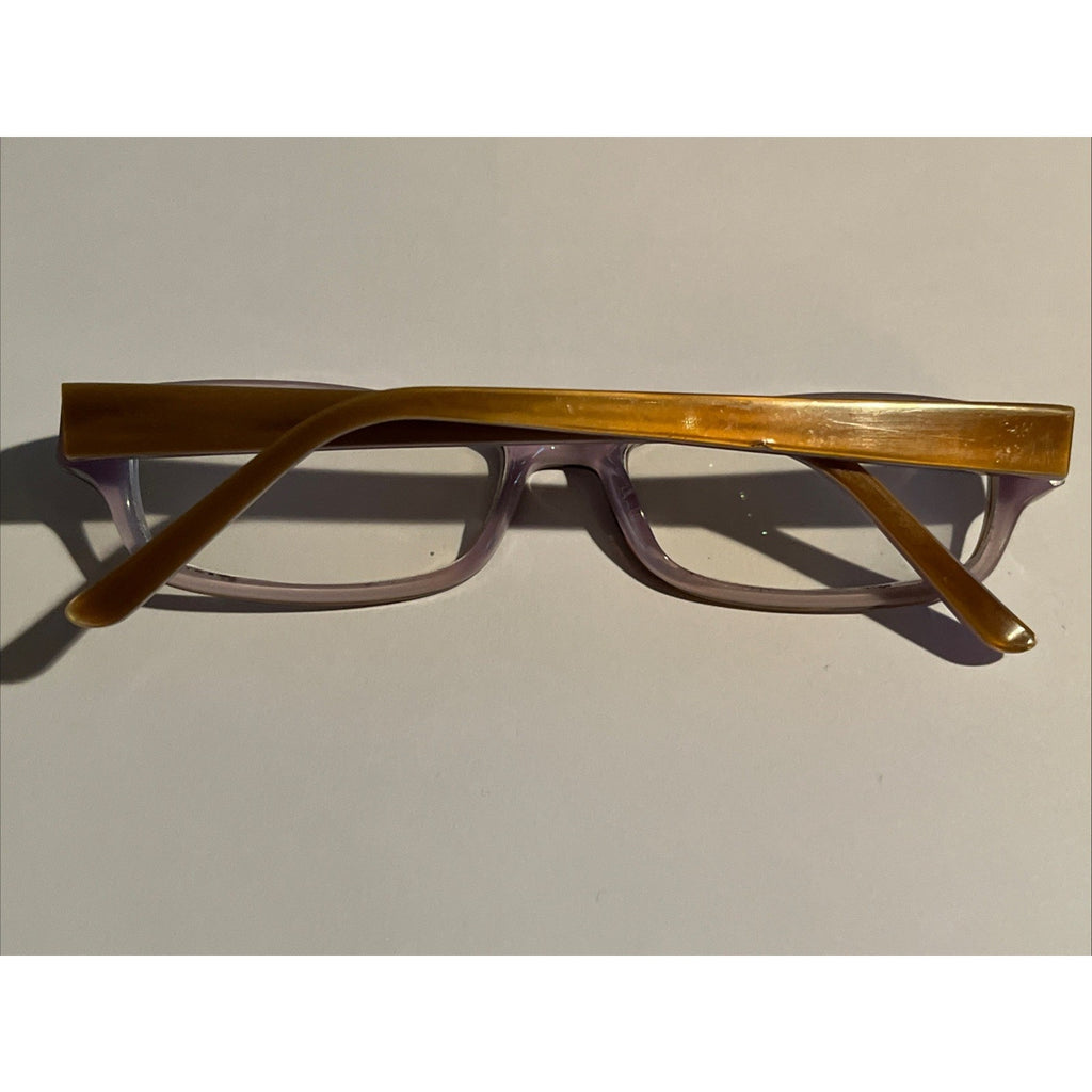Adensco Eyeglasses Frames AD212 Purple Brown Tortoise Rectangular 51-16-135