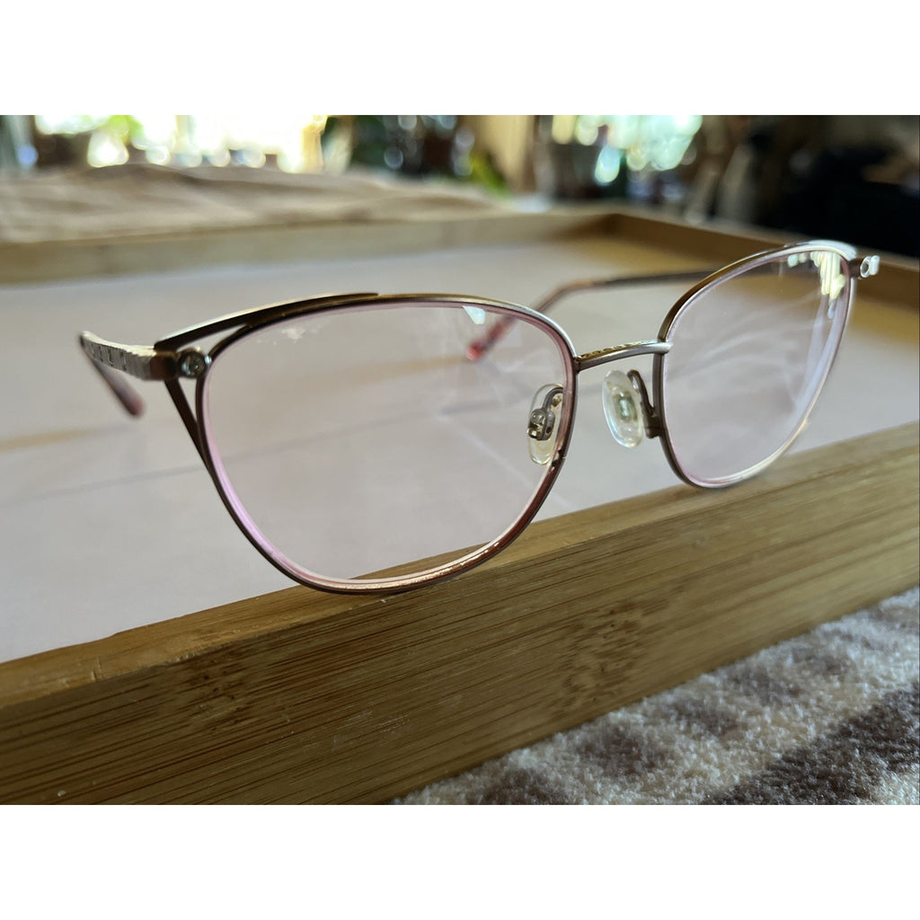 Bebe BB4182 770 Rose Gold Eyeglasses Frames Womens 53-17-140