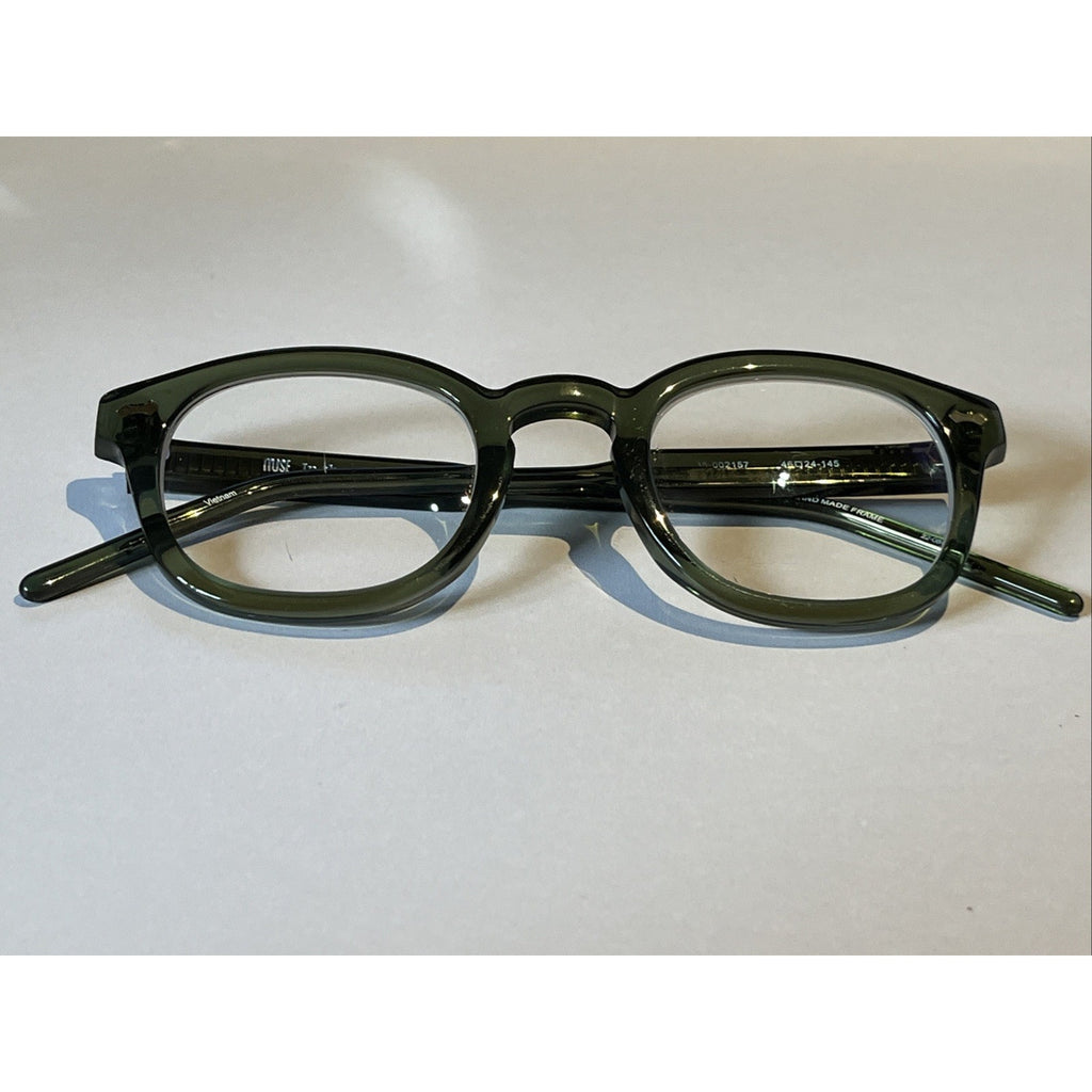 MUSE Eyewear EYEGLASSES Green Glasses 46-24-145 Unisex Plastic Frames Only