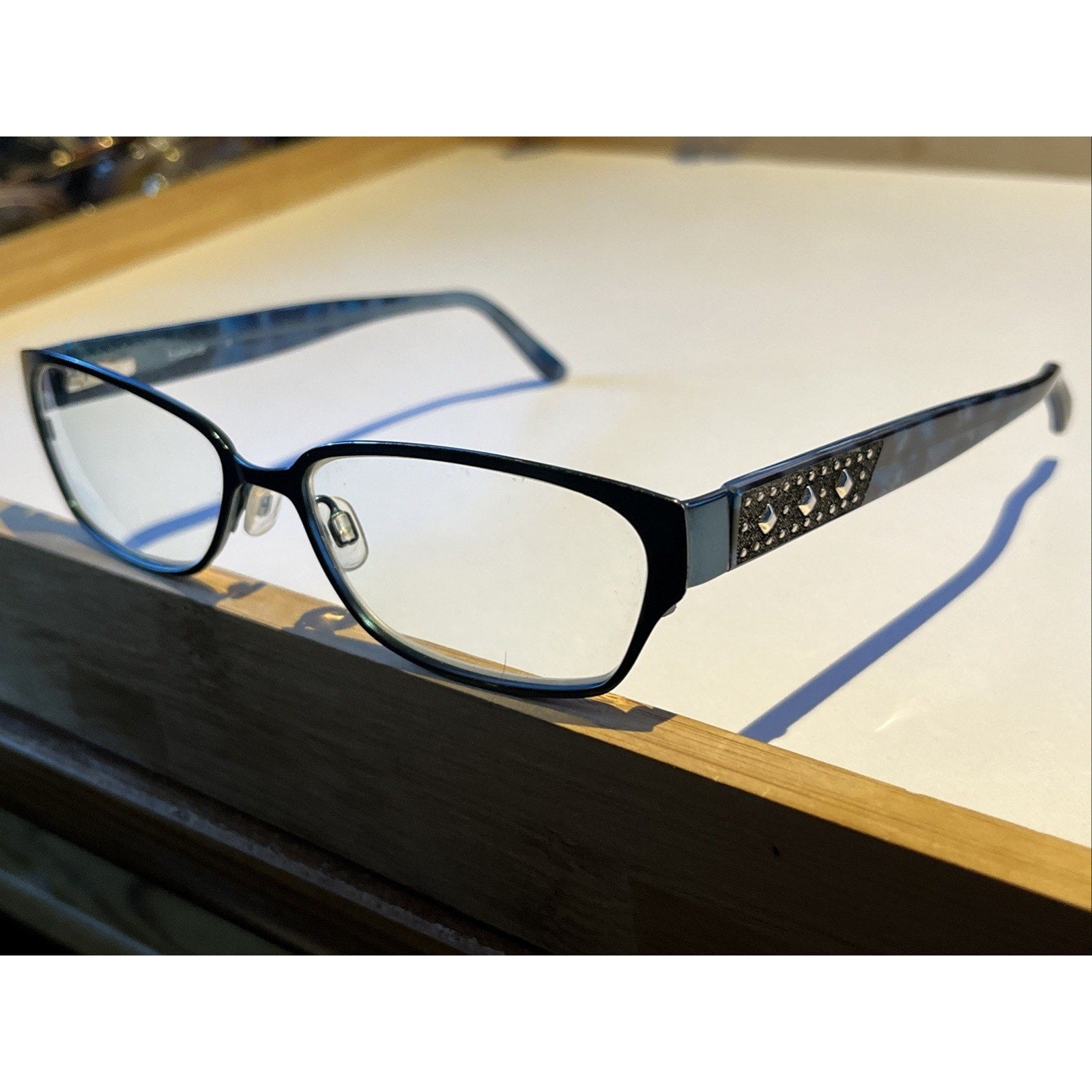 Bebe BB5149 400 Navy EYEGLASSES 54-16-135 B36mm 01/18 Blue Frames Only