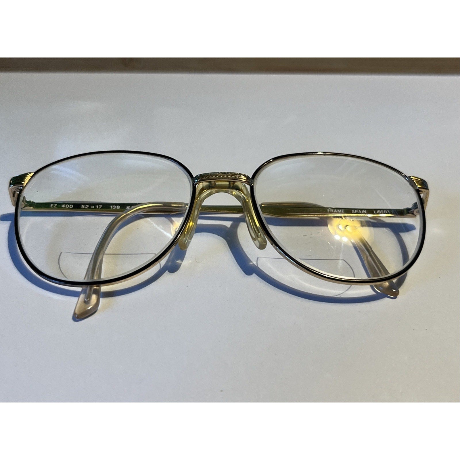 Vintage Liberty Eyewear EZ-400 80's Eyeglasses 52-17-138 #3 Retro Frames Only